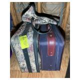 PAIR SUITE CASES, TO BE REMOVED FROM ATTIC BY BUYE