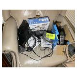 LARGE GROUP OF CORDLESS PHONES AND SONY DVD PLAYER