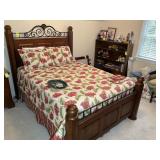 SUMTER CABINET CO, QUEEN SIZE BED, TO BE REMOVED F