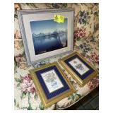 GROUP OF DECORATIVE FRAMED AND MATTED PRINTS, 12.5