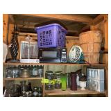 CONTENTS OF CLOSET TO RIGHT OF CARPORT, RAINBOW VA