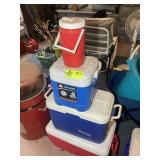 GROUP OF COOLERS