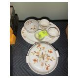 GROUP OF SUPERIOR HALL QUALITY SERVING DISHES