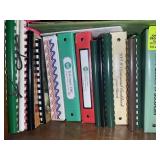 SHELF WITH MISC LOCAL COOK BOOKS, BREAD OF HEAVEN,