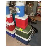 GROUP OF COOLERS