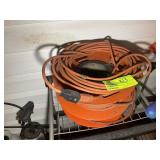 GROUP OF ELECTRICAL CORDS, ORANGE