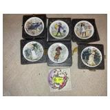 GROUP OF DECORATIVE COLLECTABLE PLATES