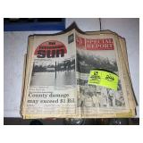 GROUP OF HISTORIC NEWSPAPERS