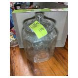 PLANTERS PEANUTS COUNTERTOP DISPLAY JAR, SOME CHIP