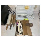 ELECTRIC KNIVES, ROLLING PINS AND MEAT TENDERIZER