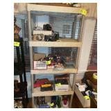 5 TIER PLASTIC SHELF, NO CONTENTS