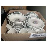 GROUP OF STONEWARE DISHES