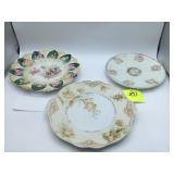 RS Prussia Mold 98 Floral Cake Plate, Bavarian flo