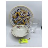 Nova Deruta Ceramic Serving Platter, Large Serving