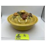Los Angeles Potteries 1971 Covered Casserole, 3-D