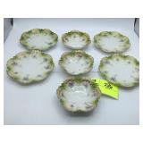 Prussia Mold 256 Dishes - Desert Plates and Berry