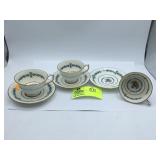 Aynsley Tea Cup and Saucer, Cambridge Pattern, Ayn