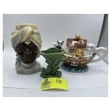 Cardinal Inc Noahs Ark Teapot, Royal Copley blacam