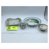 RS Germany decorative Floral Tray, Bowl, Condiment