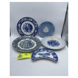 White Floral Plate, Farm By Jones and Sons Plate,