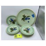 Black Forest Art Pottery Platter Plate Made in Ger