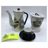 Retro Teapot Capri by Royal Sealy Teapot, Made in