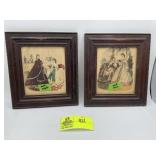 La Mode Illustree Hand Colored French Fashion Prin