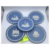 Wedgwood Jasperware Christmas Commemorative Plates