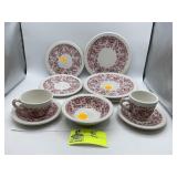 Syracuse China Roxbury Red Econo- Rim Coffee Cup a