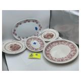 Syracuse China Mayflower Econo Rim Small Oval Plat