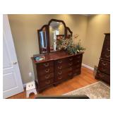 SUMTER 12 DRAWER WOODEN DRESSER, 72 IN X 21 IN X 3