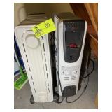 PAIR OF ELECTRIC RADIATOR STYLE HEATERS