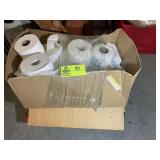 VINTAGE DRESSING BENCH WOOD FRAME UPHOLSTERED TOP,