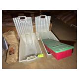 GROUP OF EMPTY TOTES