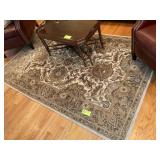 ROYAL TAJ IVORY AREA RUG, 5 FT X 8 FT