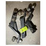 GROUP OF HITCHES AND BALLS