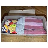 TOTE WITH VINTAGE QUILTS