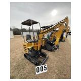 2025 Unused CFG Mini Excavator Model MX12R RATO