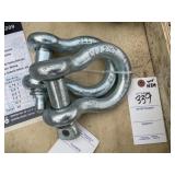 Pair of Landhonor Unused 1in 8.5 ton Anchor Shackl