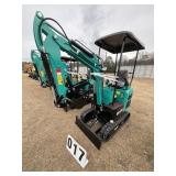 2025 Unused CFG Mini Excavator Model MH12RX RATO,