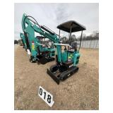 2025 Unused CFG Mini Excavator Model MH12RX RATO,