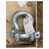 Pair of Landhonor Unused 1.25in 12 ton Anchor Shac