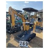 2025 Unused CFG Mini Excavator Model H12R 420 CC g