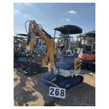 2025 Unused CFG Mini Excavator Model XZ20R RATO  2