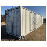 40ft high cube container with side doors SN ZTCU45
