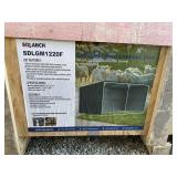 SDLANCH Unused 12FT x 20FT Galvanized Metal Livest