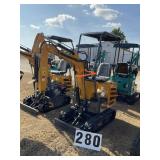 2025 Unused CFG Mini Excavator Model MX12R RATO 15