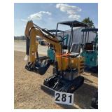 2025 Unused CFG Mini Excavator Model MX12R RATO 15