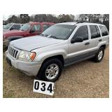 2004 Jeep Grand Cherokee 4 door 4wd   Year: 2004
