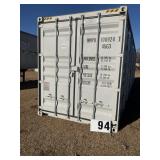 One Trip 40FT Shipping Container High Cube with 1